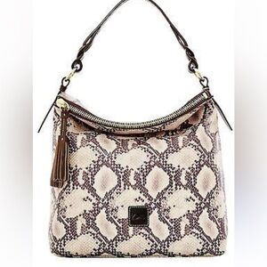 Dooney and Bourke python style bag